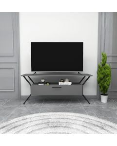 HANAH HOME TV polica Tarz, antracit