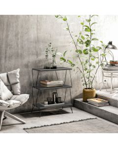 HANAH HOME Konzolni sto Lazandos, antracit - 854KLN4319