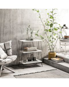 HANAH HOME Konzolni sto Lazandos, bela - 854KLN4321