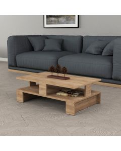 HANAH HOME Klub sto Mansu, svetlobraon - 855DTE2823