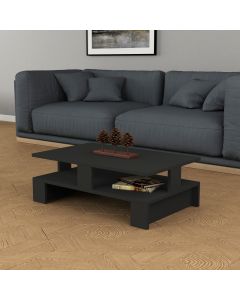 HANAH HOME Klub sto Mansu, antracit - 855DTE2824