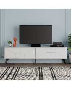 HANAH HOME TV komoda Dune, bela - 855DTE3094