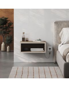 HANAH HOME Zidna noćna polica Brik
