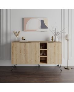 HANAH HOME Komoda Clara Console, svetlobraon - 855DTE4212