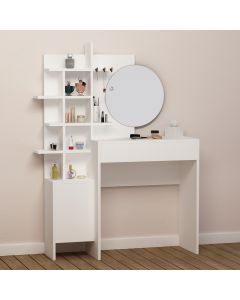 HANAH HOME Sto za šminkanje Mup, bela - 855DTE4301
