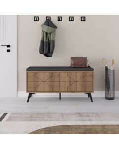 HANAH HOME Cipelarnik Dune Bench, braon