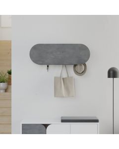 HANAH HOME Zidni čiviluk Kroma, siva