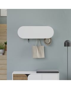 HANAH HOME Zidni čiviluk Kroma, bela