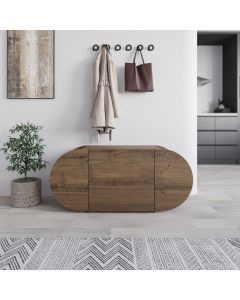 HANAH HOME Cipelarnik Pozy Bench, braon