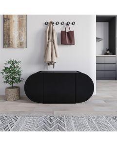 HANAH HOME Cipelarnik Pozy Bench, crna