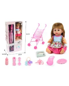 BONECA Lutka sa kolicima, My Sweet Doll - 858229