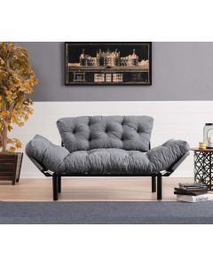 ATELIER DEL SOFA Sofa dvosed Nitta, siva