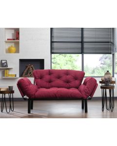 ATELIER DEL SOFA Sofa dvosed Nitta, bordo - 859FTN1219