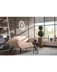 ATELIER DEL SOFA Sofa dvosed Genzo, krem
