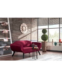 ATELIER DEL SOFA Sofa dvosed Genzo, ciklama