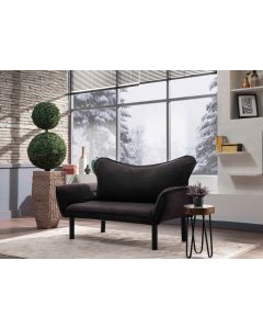 ATELIER DEL SOFA Sofa dvosed Chatto, crna - 859FTN1226