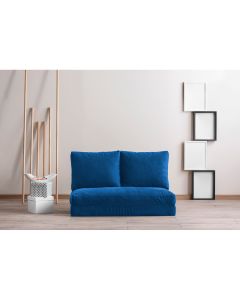 ATELIER DEL SOFA Dvosed na razvlačenje Taida, plava