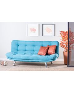 ATELIER DEL SOFA Trosed sofa Misa, tirkizna
