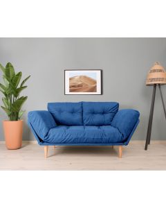 ATELIER DEL SOFA Trosed sofa Nina, plava