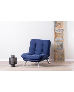 ATELIER DEL SOFA Fotelja Misa Solo, plava