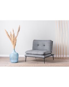 ATELIER DEL SOFA Fotelja Martin Solo GR110, siva