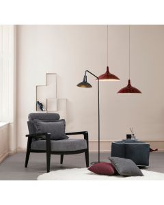 ATELIER DEL SOFA Fotelja Apollo, siva