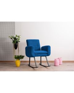 ATELIER DEL SOFA Fotelja Kono, plava