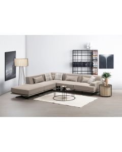 ATELIER DEL SOFA Ugaona garnitura Bentley, leva, bež