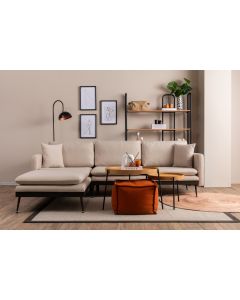 ATELIER DEL SOFA Ugaona garnitura Reya, krem