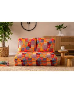 ATELIER DEL SOFA Dvosed na razvlačenje Taida, patchwork - 859FTN2705