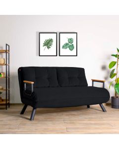 ATELIER DEL SOFA Sofa na razvlačenje Sando, crna - 859FTN2706