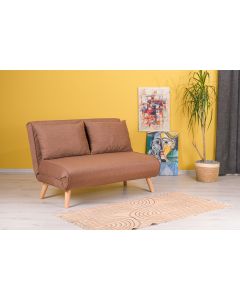 ATELIER DEL SOFA Dvosed Folde, braon