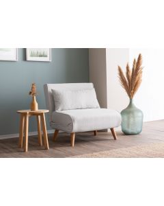 ATELIER DEL SOFA Fotelja na razvlačenje Folde Single, bela - 859FTN2832