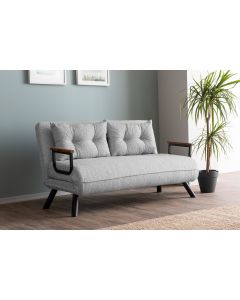 ATELIER DEL SOFA Sofa na razvlačenje Sando 2-Seater, siva - 859FTN2837
