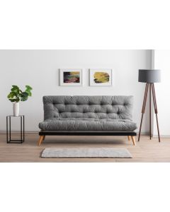 ATELIER DEL SOFA Trosed Saki, svetlo siva