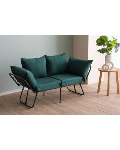 ATELIER DEL SOFA Dvosed Viper, petrolej