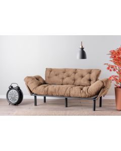 ATELIER DEL SOFA Trosed Nitta Triple, svetlo braon