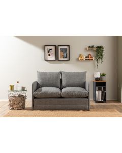 ATELIER DEL SOFA Dvosed Saga, svetlo siva