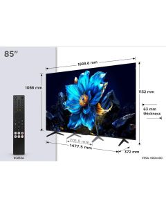 Televizor TCL 85P7K/QLED/85