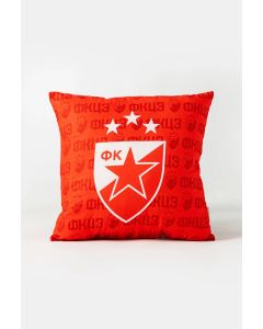 CRVENA ZVEZDA Ukrasni jastuk 40x40cm Grb, crvena - 860-6