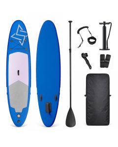 Tripmates SUP daska na naduvavanje za 2 odrasle osobe i 1 dete, 365×81×15 cm, tamno plava