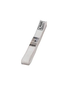 Beli pojas 240cm Iron Sport - pojas beli za borilačke sportove - BP25001