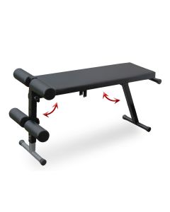 Kosa klupa za trbušnjake IRON SPORT sa dodatnom nogom - KKTRB02