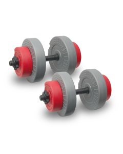 Iron Sport set 20kg / diskovi - tegovi 8 kom. i 2 šipke - T20KS20