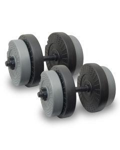 Iron Sport set 34kg / diskovi - tegovi 8 kom. i 2 šipke - T34KS20