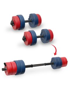Iron Sport set 14kg / diskovi - tegovi 8 kom. i 2+1 šipke - T14KS21