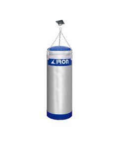 Iron Sport Džak za boks srednji silver 110x35cm - NAPUNJEN - BDZSI02