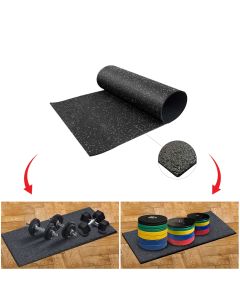 Iron Sport Podloga od reciklirane gume 50x120cm - crna - GUMPO01