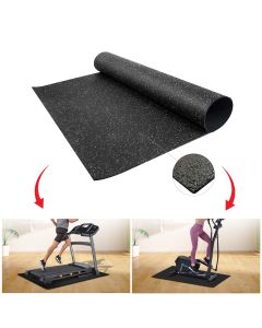 Iron Sport Podloga od reciklirane gume 100x120cm - crna - GUMPO03