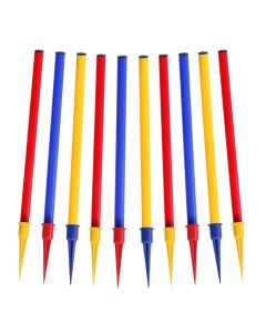 Iron Sport Slalom štapovi od 60cm sa šiljkom (kočićem) set od 10 štapova - STASI02